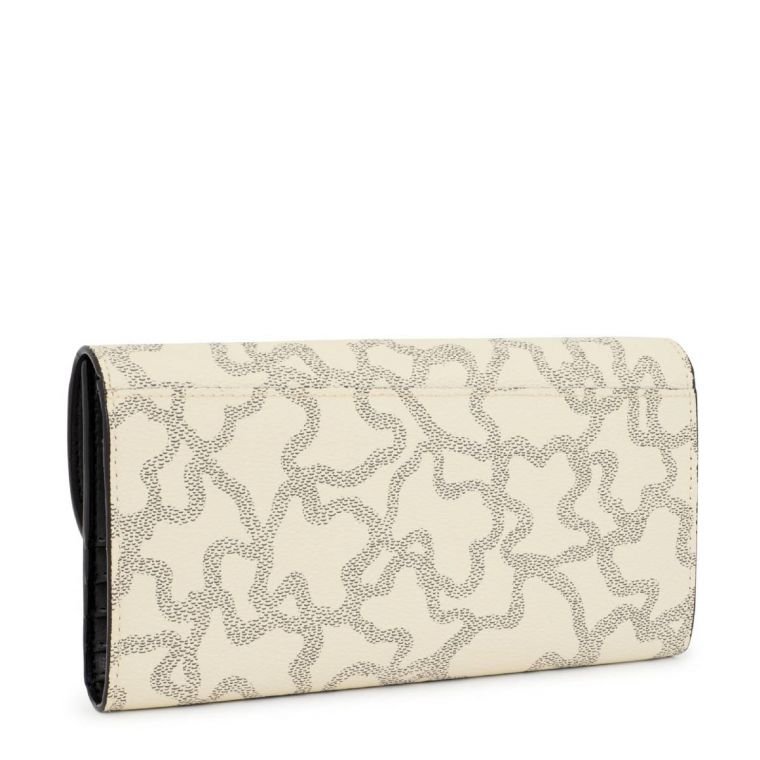 TOUS ΓΥΝΑΙΚΕΙΟ ΠΟΡΤΟΦΟΛΙ BILLETERA M.AMAYA K ICON BEIGE-MOUSTARD - Image 2