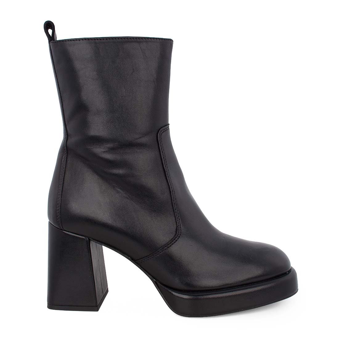 DEI COLLI ΓΥΝΑΙΚΕΙΑ ΔΕΡΜΑΤΙΝΑ ΜΠΟΤΑΚΙΑ ΜΕ ΤΑΚΟΥΝΙ ΚΑΙ ΦΙΑΠΑ 2BEA200 BLACK