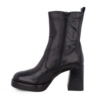 DEI COLLI ΓΥΝΑΙΚΕΙΑ ΔΕΡΜΑΤΙΝΑ ΜΠΟΤΑΚΙΑ ΜΕ ΤΑΚΟΥΝΙ ΚΑΙ ΦΙΑΠΑ 2BEA200 BLACK - Image 3