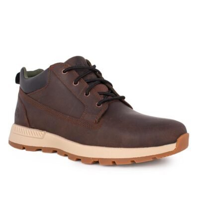 TIMBERLAND ΑΝΔΡΙΚΑ ΔΕΡΜΑΤΙΝΑ ΜΠΟΤΑΚΙΑ KILLINGTON TREKKER LOW LACE A2HVM 9311 DARK BROWN - Image 2