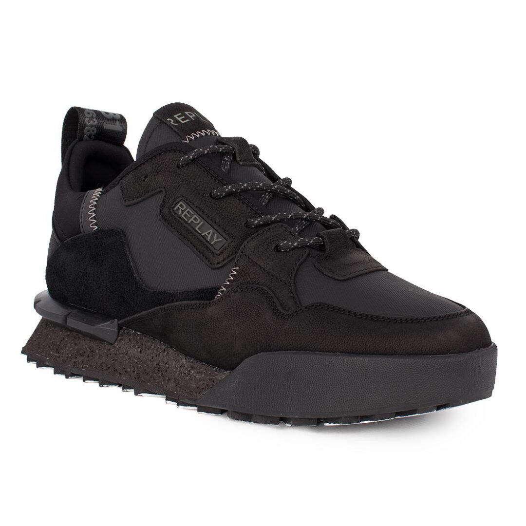 REPLAY ΑΝΔΡΙΚΑ SNEAKERS FIELD MELT RS1P0045L 0003 BLACK - Image 2