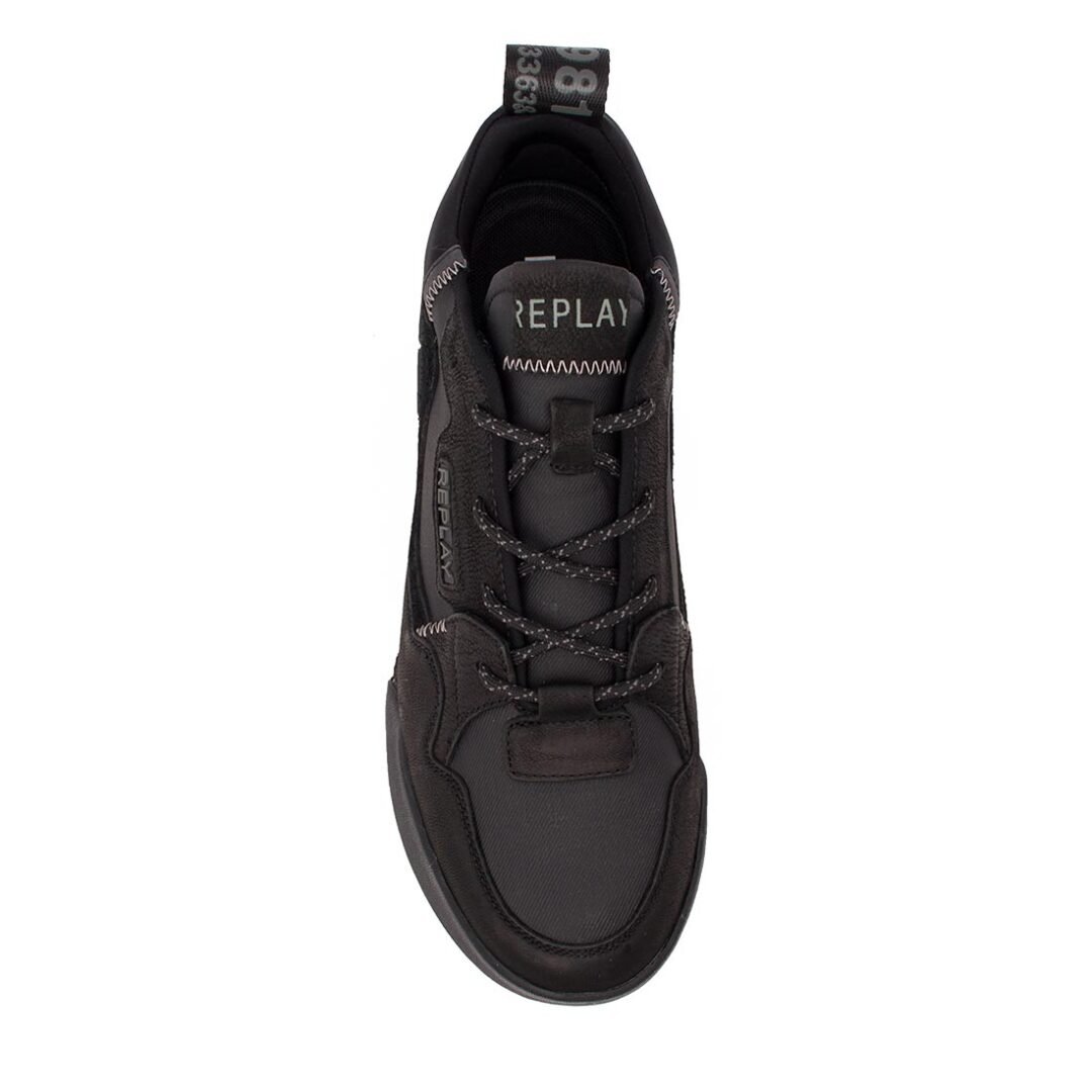 REPLAY ΑΝΔΡΙΚΑ SNEAKERS FIELD MELT RS1P0045L 0003 BLACK - Image 6