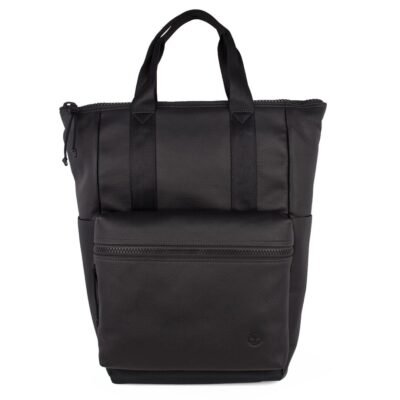 TIMBERLAND ΑΝΔΡΙΚΗ ΔΕΡΜΑΤΙΝΗ ΤΣΑΝΤΑ TUCKERMAN LEATHER BACKPACK BLACK