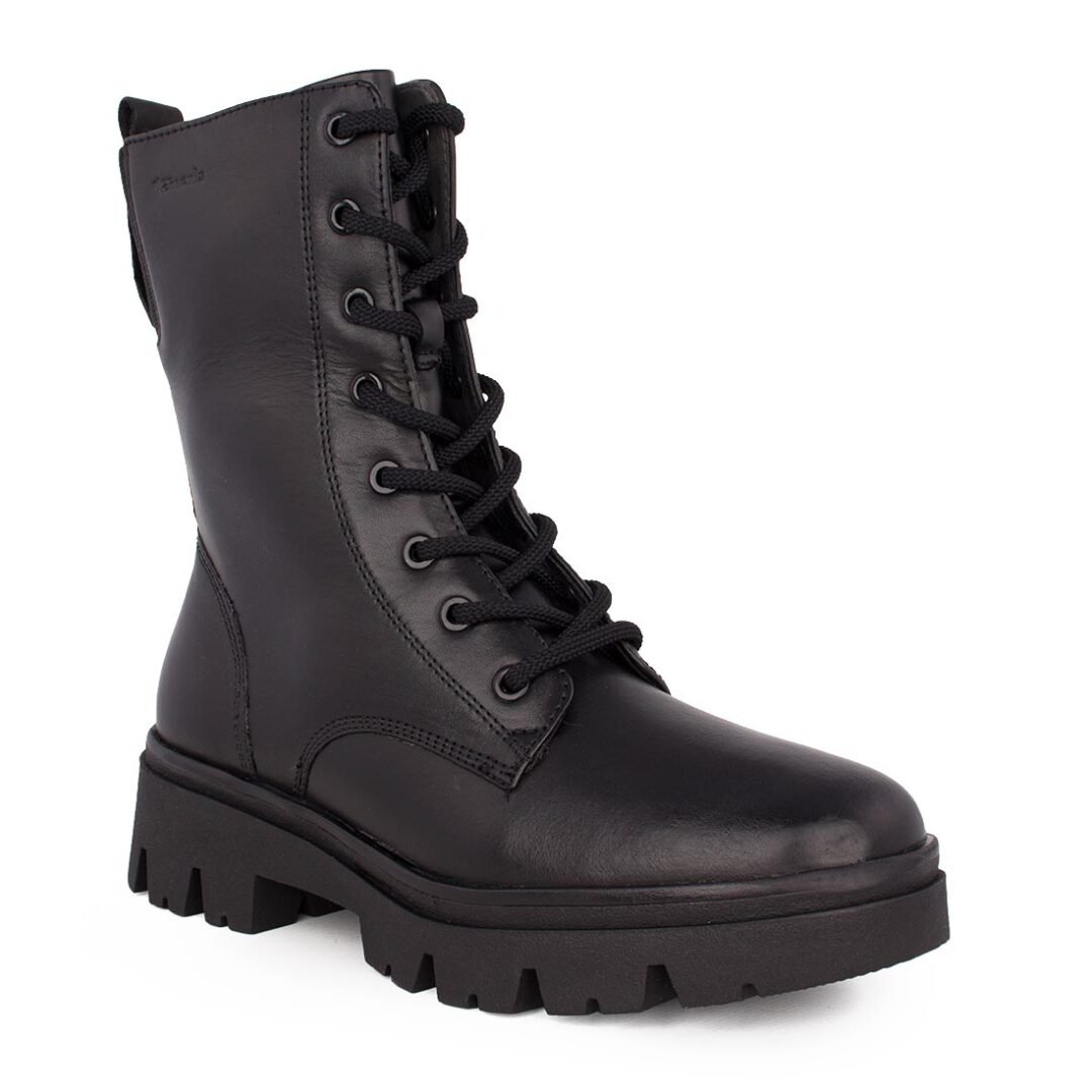 TAMARIS COMFORT ΓΥΝΑΙΚΕΙΑ ΔΕΡΜΑΤΙΝΑ ΑΡΒΥΛΑΚΙΑ 8-85215-43 001 BLACK - Image 2