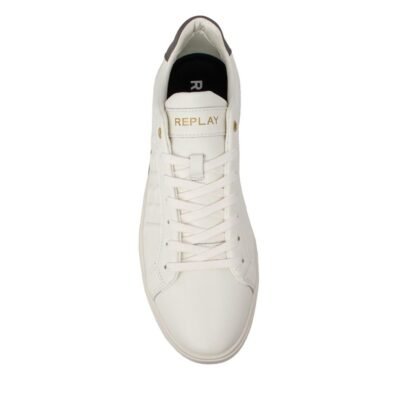 REPLAY ΑΝΔΡΙΚΑ SNEAKERS POLYS M 1981 RZ3P0029L 0805 OFF WHITE - Image 6