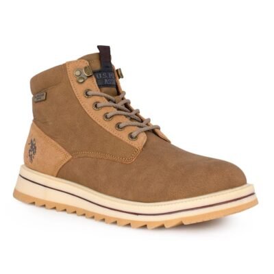 US POLO ΑΝΔΡΙΚΑ ΜΠΟΤΑΚΙΑ VIKING001 BROWN - Image 2