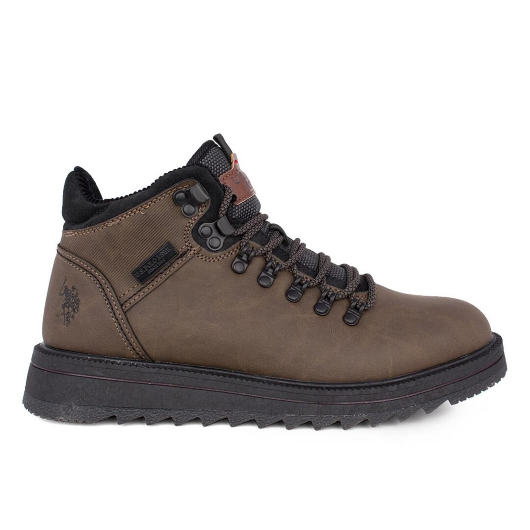US POLO ΑΝΔΡΙΚΑ ΜΠΟΤΑΚΙΑ VIKING002 TAUPE