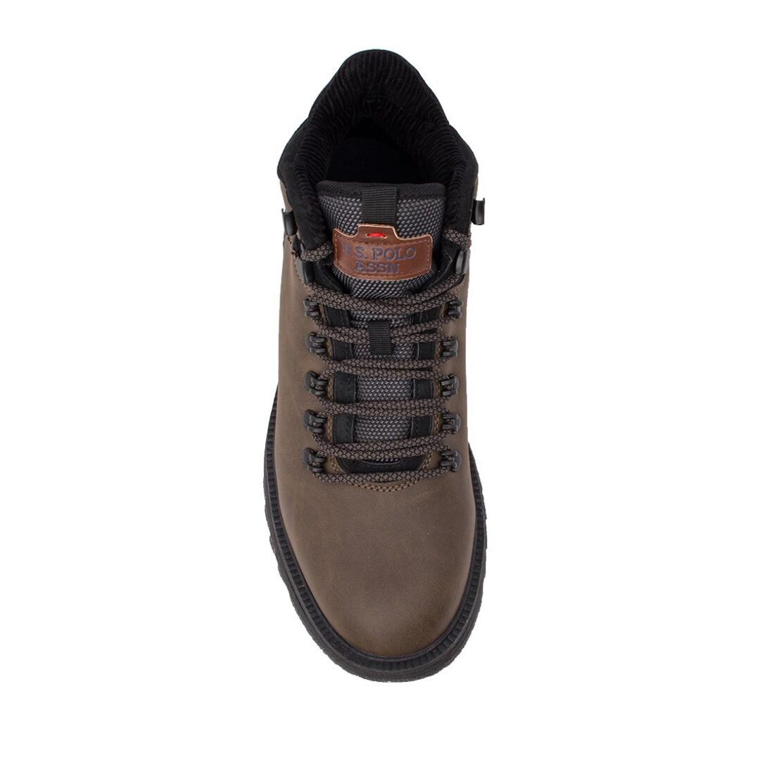 US POLO ΑΝΔΡΙΚΑ ΜΠΟΤΑΚΙΑ VIKING002 TAUPE - Image 5