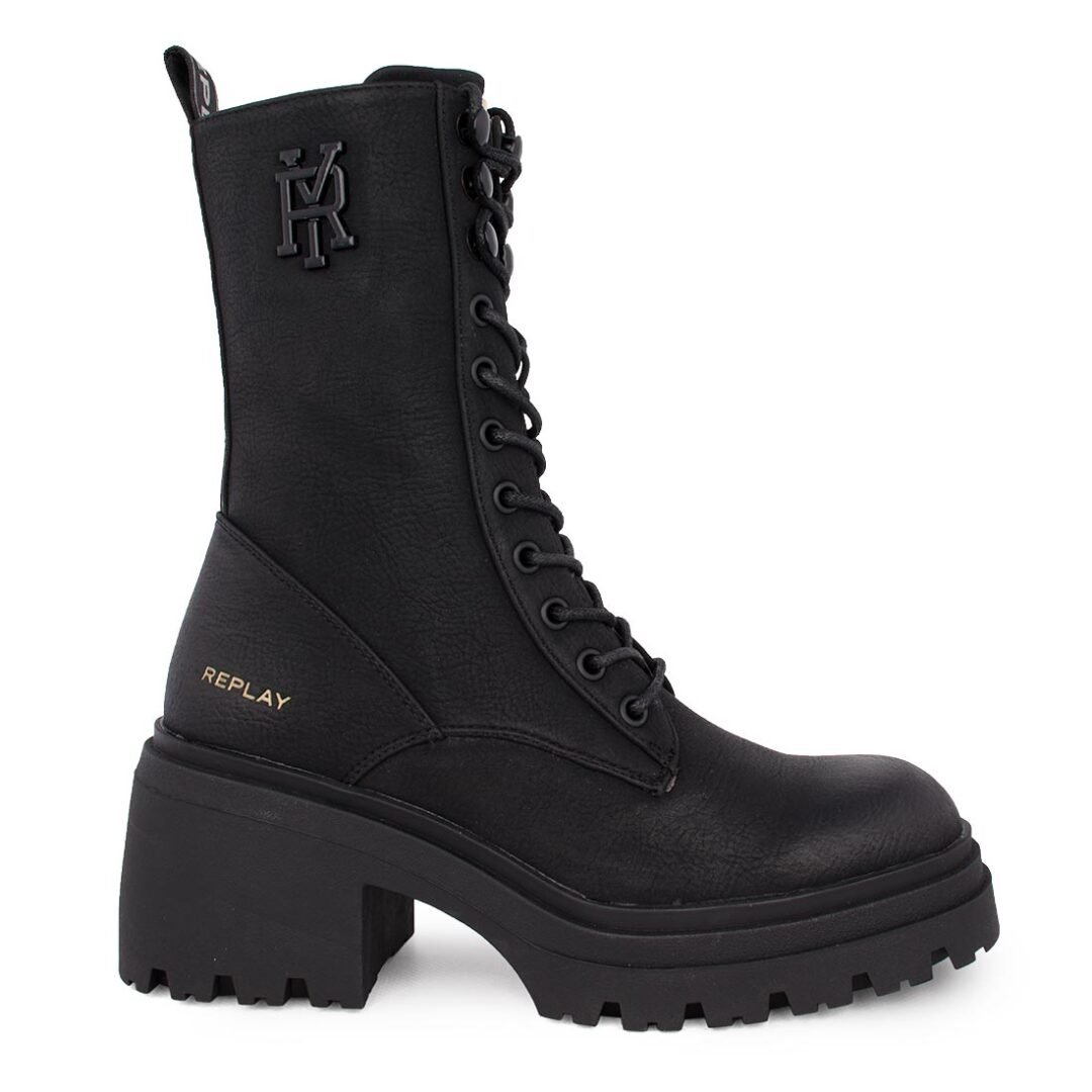 REPLAY ΓΥΝΑΙΚΕΙΑ ΑΡΒΥΛΑΚΙΑ ΜΕ ΤΑΚΟΥΝΙ MARTY RY RN840003S 0003 BLACK