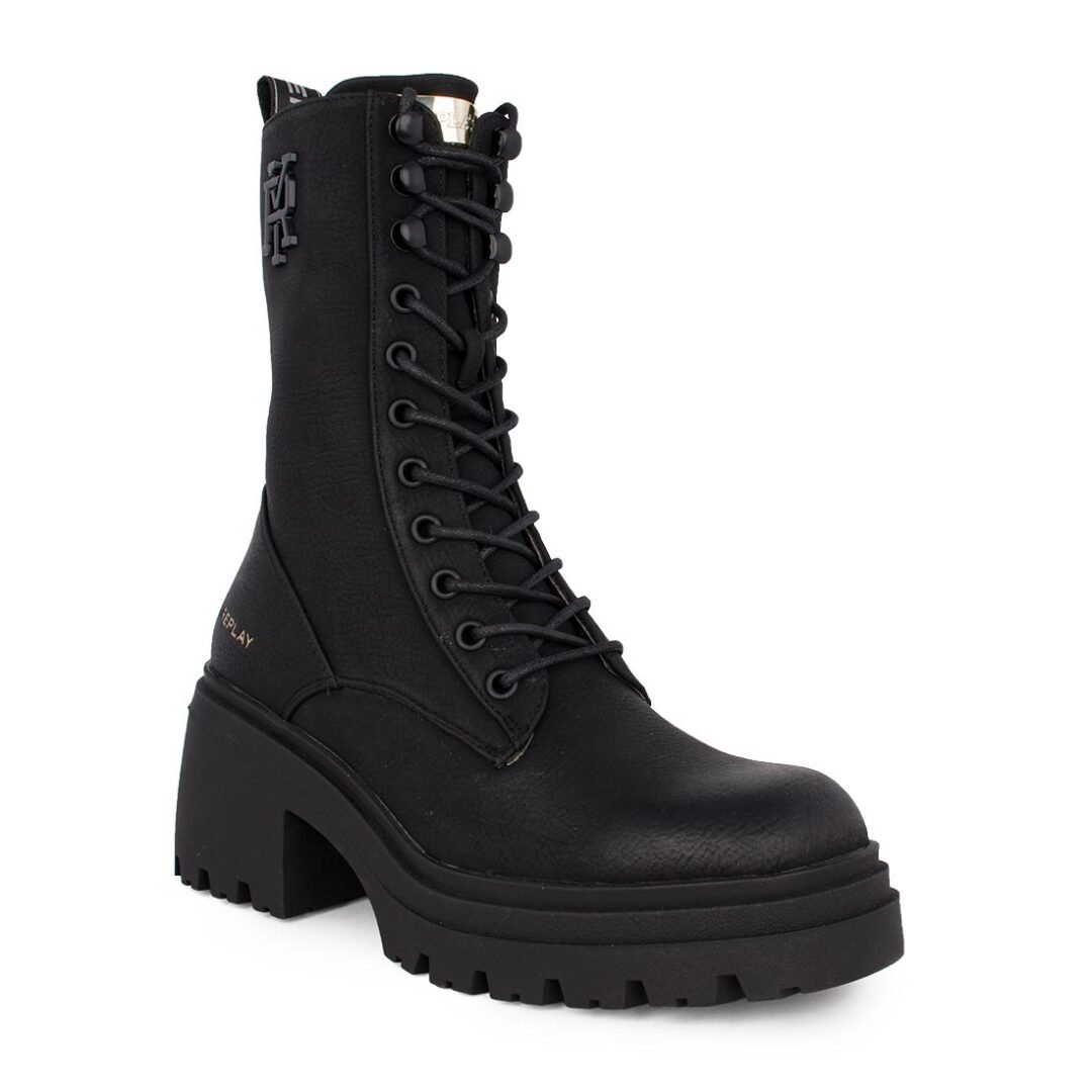 REPLAY ΓΥΝΑΙΚΕΙΑ ΑΡΒΥΛΑΚΙΑ ΜΕ ΤΑΚΟΥΝΙ MARTY RY RN840003S 0003 BLACK - Image 2
