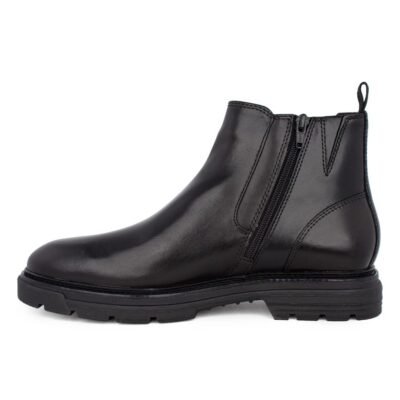 TAMARIS MEN ΑΝΔΡΙΚΑ ΔΕΡΜΑΤΙΝΑ COMFORT CHELSEA ΜΠΟΤΑΚΙΑ 1-15400-43 001 BLACK - Image 3