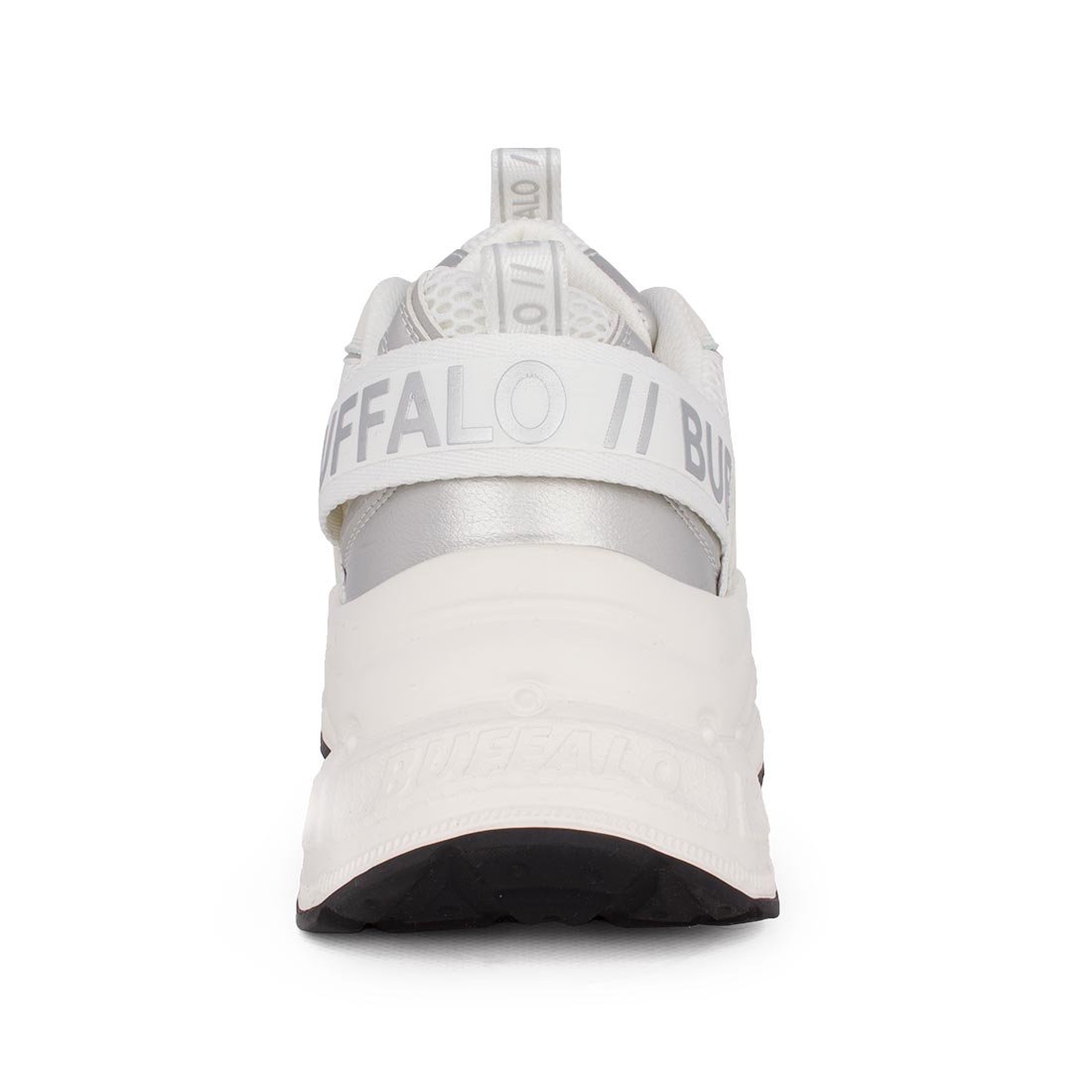 BUFFALO ΓΥΝΑΙΚΕΙΑ SNEAKERS PARA WHITE/SILVER VEGAN NAPPA - Image 4