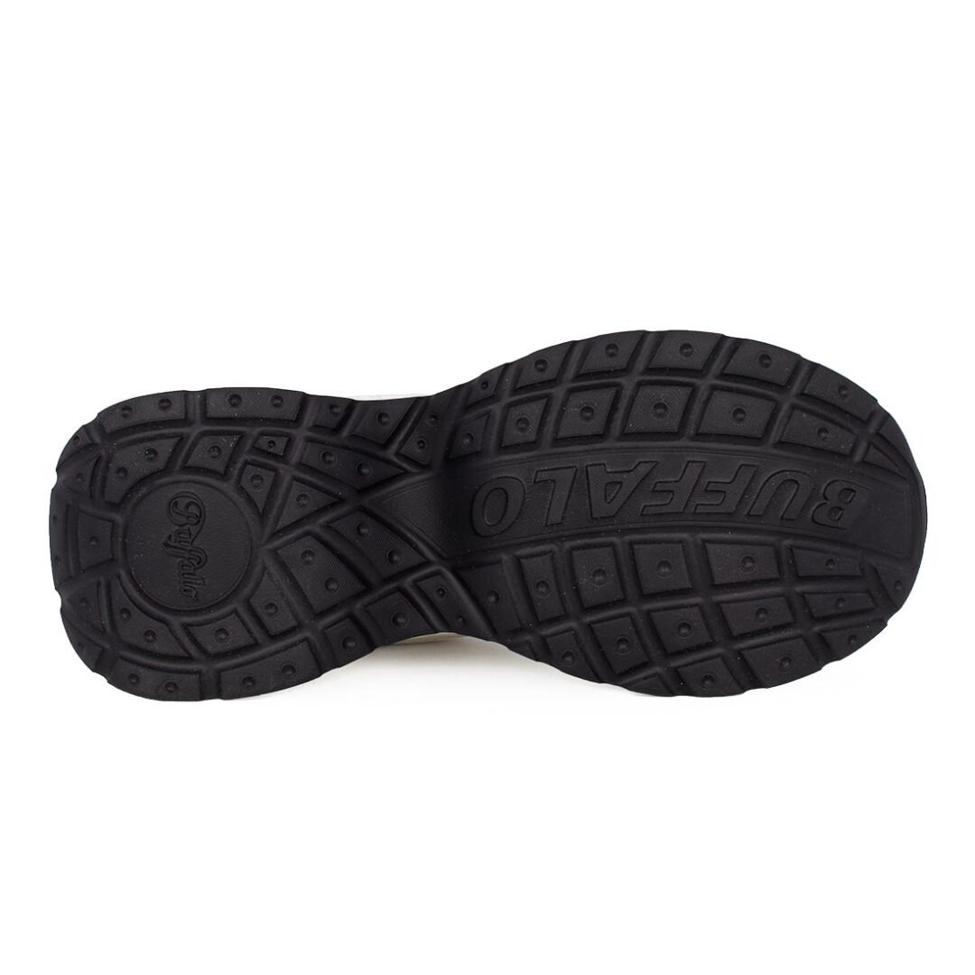BUFFALO ΓΥΝΑΙΚΕΙΑ SNEAKERS PARA WHITE/SILVER VEGAN NAPPA - Image 5