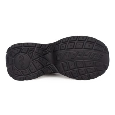 BUFFALO ΓΥΝΑΙΚΕΙΑ SNEAKERS PARA BEIGE/BLACK/LEO VEGAN NAPPA/NUBUCK - Image 5