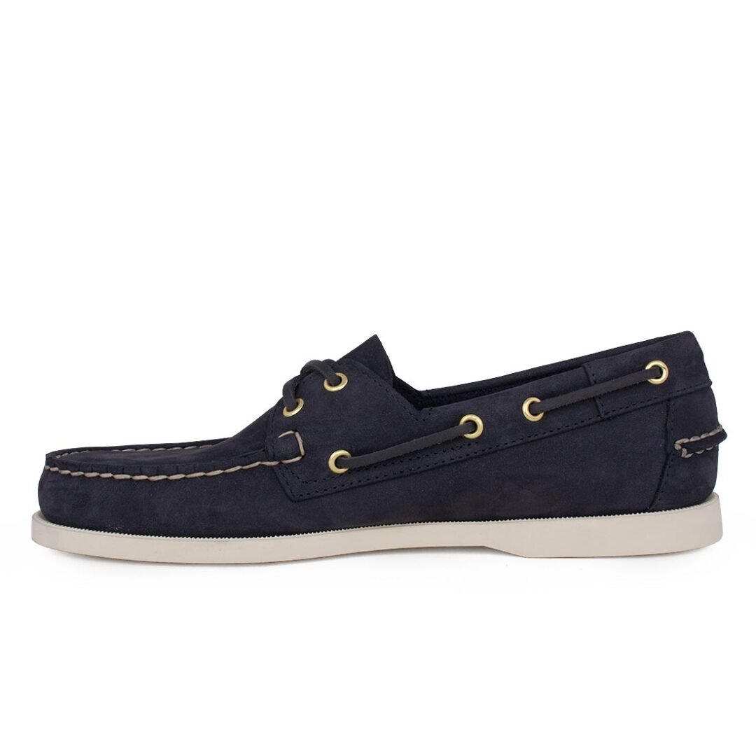 SEBAGO ΑΝΔΡΙΚΑ ΔΕΡΜΑΤΙΝΑ BOAT SHOES DOCKSIDES PORTLAND BLUE NUBUCK - Image 3