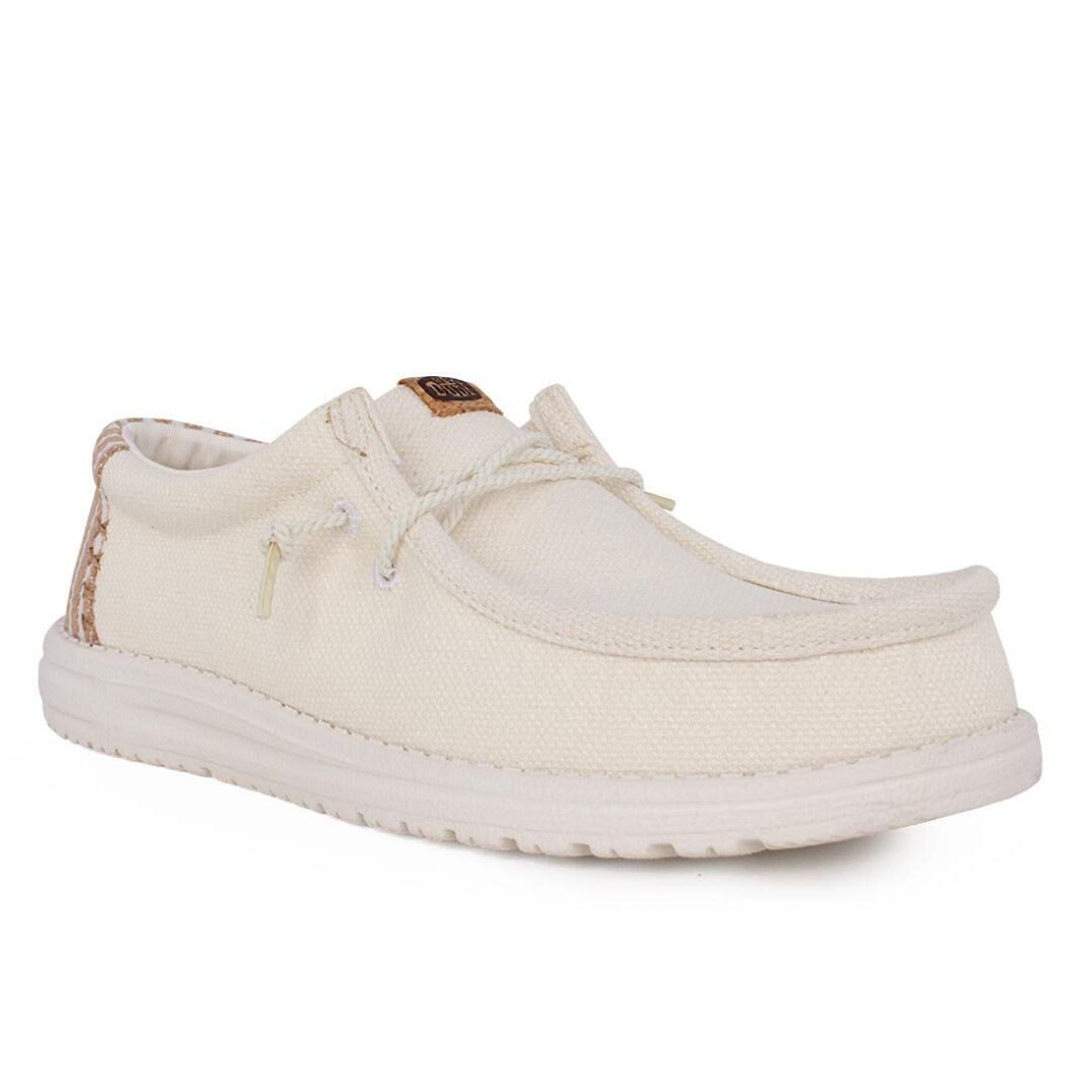 HEY DUDE ΑΝΔΡΙΚΑ ΠΑΝΙΝΑ ΜΟΚΑΣΙΝΙΑ WALLY RESORT WHITE/MULTI - Image 2