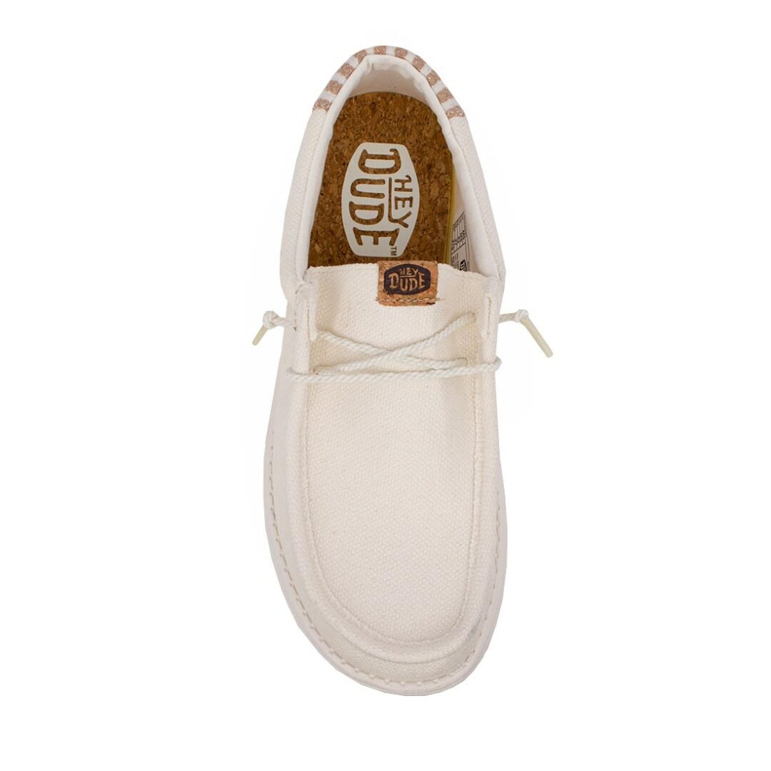 HEY DUDE ΑΝΔΡΙΚΑ ΠΑΝΙΝΑ ΜΟΚΑΣΙΝΙΑ WALLY RESORT WHITE/MULTI - Image 6
