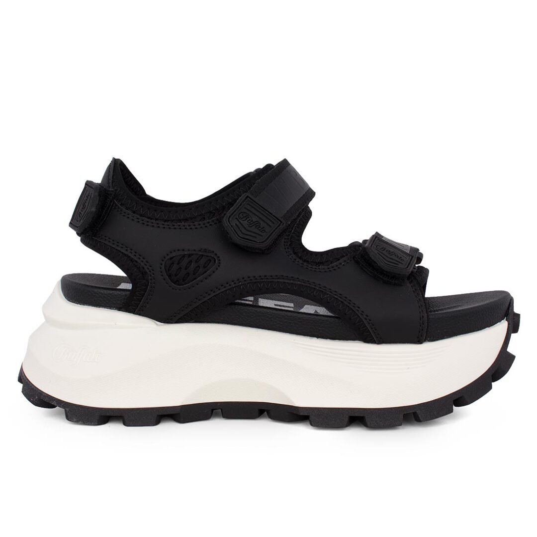 BUFFALO ΓΥΝΑΙΚΕΙΑ ΣΠΟΡ ΠΕΔΙΛΑ MANHATTEN SND BLACK VEGAN NAPPA