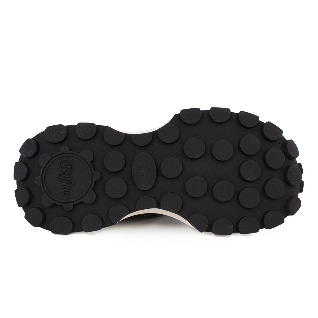BUFFALO ΓΥΝΑΙΚΕΙΑ ΣΠΟΡ ΠΕΔΙΛΑ MANHATTEN SND BLACK VEGAN NAPPA - Image 5