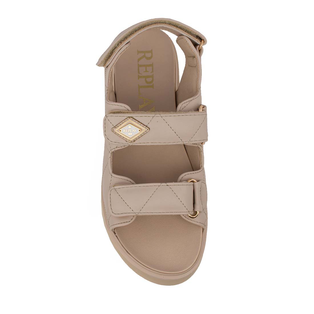 REPLAY ΓΥΝΑΙΚΕΙΑ ΠΕΔΙΛΑ NEW ALICANTE PADDED RF5D0001S 1604 LIGHT BEIGE - Image 5