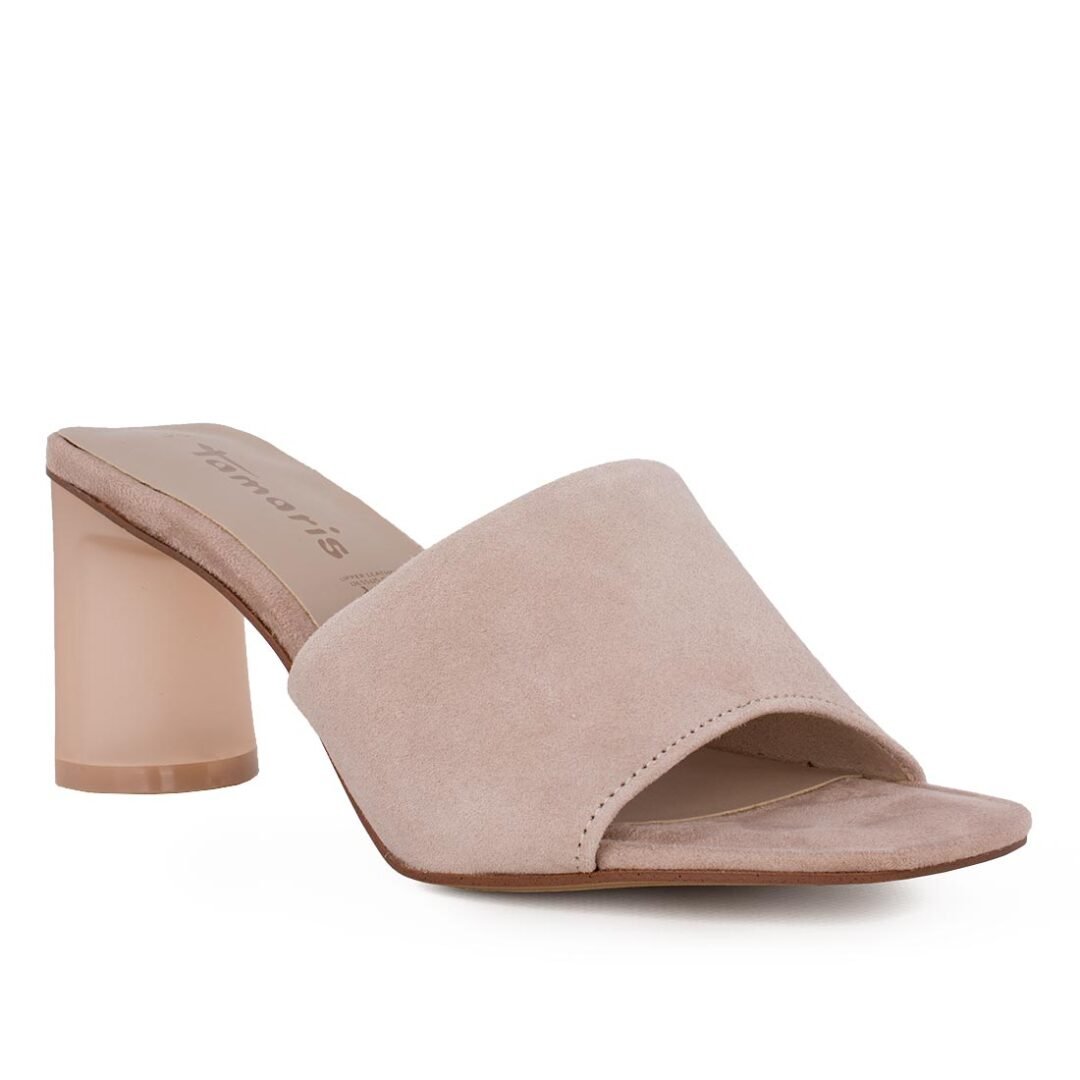TAMARIS ΓΥΝΑΙΚΕΙΑ ΔΕΡΜΑΤΙΝΑ MULES 1-27249-44 200 GREY - Image 2