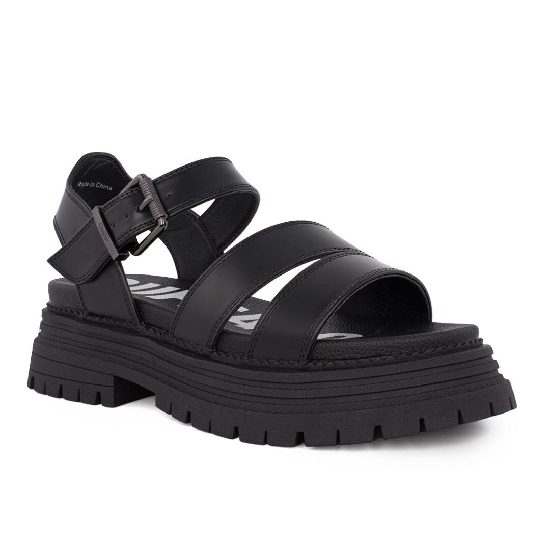 BUFFALO ΓΥΝΑΙΚΕΙΑ ΠΕΔΙΛΑ LENNOX TS SANDAL BLACK VEGAN BOX - Image 2