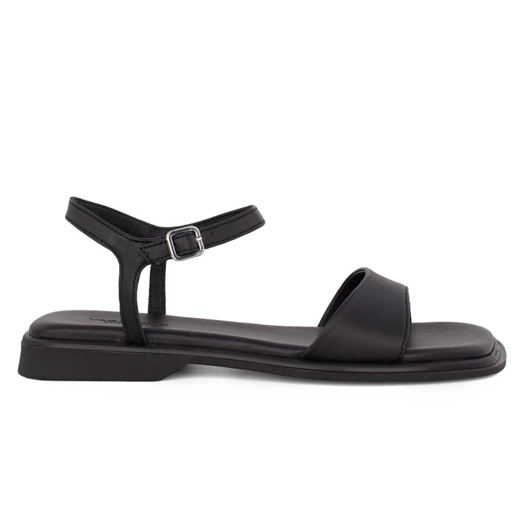 VAGABOND ΓΥΝΑΙΚΕΙΑ ΔΕΡΜΑΤΙΝΑ FLAT ΠΕΔΙΛΑ IZZY 5913-001-20 BLACK