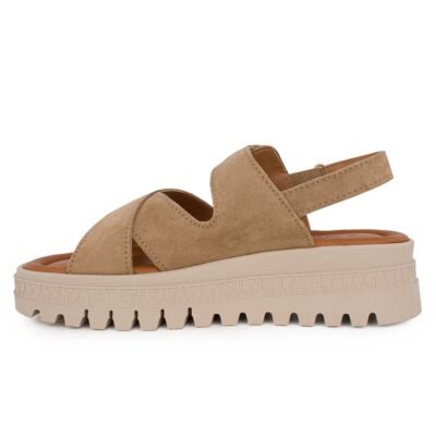 TAMARIS ΓΥΝΑΙΚΕΙΑ ΔΕΡΜΑΤΙΝΑ ΠΕΔΙΛΑ 1-28704-44 341 TAUPE - Image 3