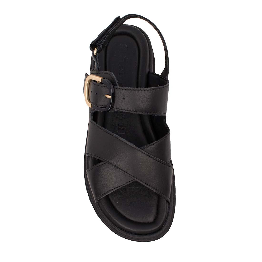 TAMARIS ΓΥΝΑΙΚΕΙΑ ΔΕΡΜΑΤΙΝΑ ΠΕΔΙΛΑ 1-28704-44 003 BLACK LEATHER - Image 5