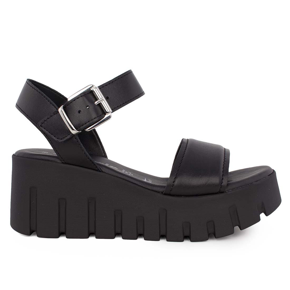 TAMARIS ΓΥΝΑΙΚΕΙΕΣ ΔΕΡΜΑΤΙΝΕΣ ΠΛΑΤΦΟΡΜΕΣ 1-28712-42 003 BLACK LEATHER