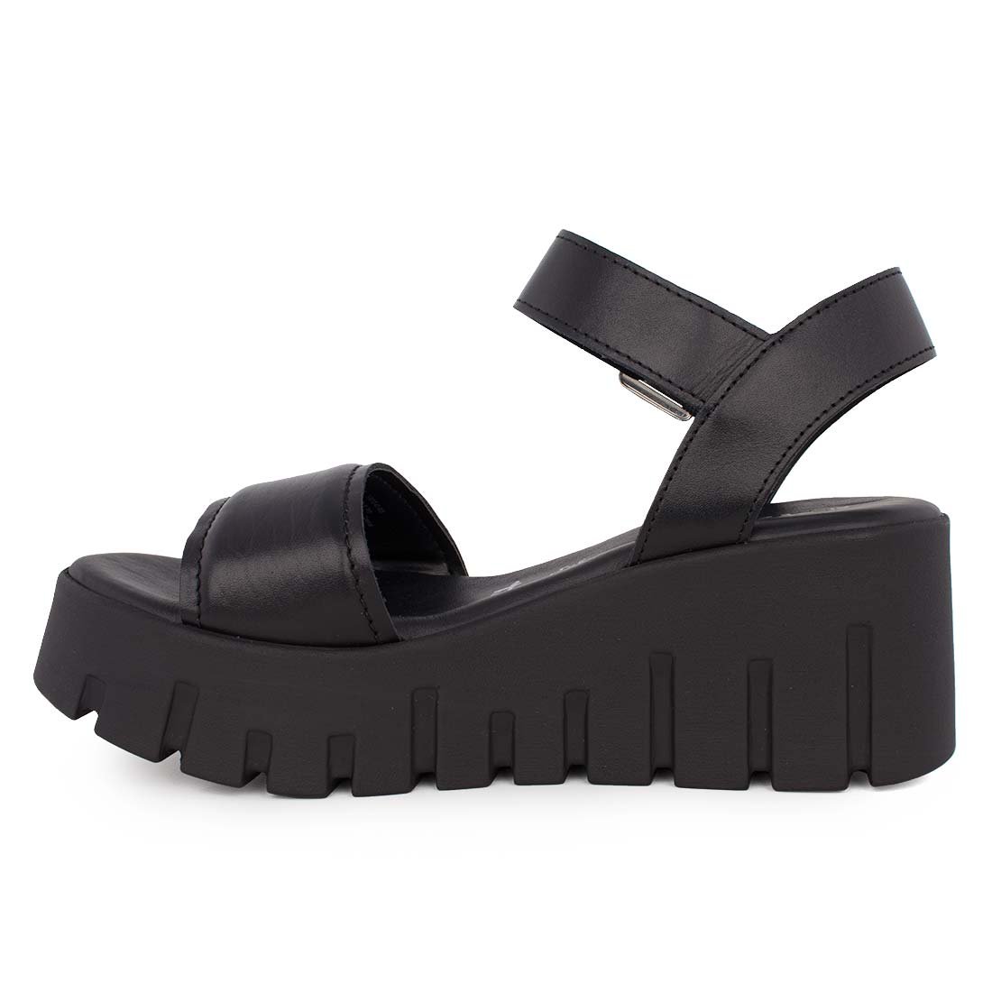 TAMARIS ΓΥΝΑΙΚΕΙΕΣ ΔΕΡΜΑΤΙΝΕΣ ΠΛΑΤΦΟΡΜΕΣ 1-28712-42 003 BLACK LEATHER - Image 3