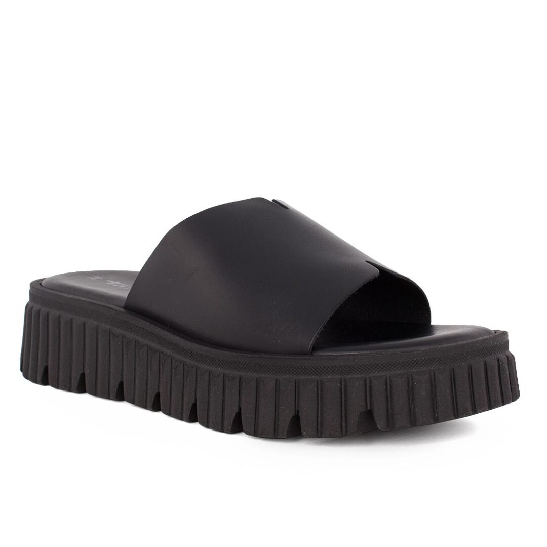 TAMARIS ΓΥΝΑΙΚΕΙΕΣ ΔΕΡΜΑΤΙΝΕΣ ΠΑΝΤΟΦΛΕΣ 1-27216-44 001 BLACK - Image 2