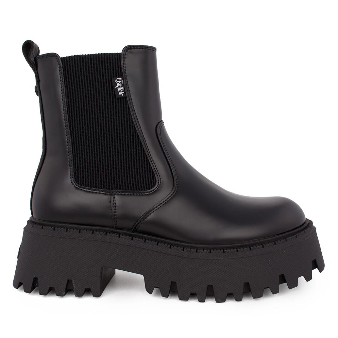 BUFFALO ΓΥΝΑΙΚΕΙΑ CHELSEA ΜΠΟΤΑΚΙΑ ASPEN CHELSEA BLACK VEGAN