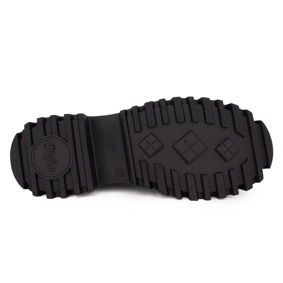BUFFALO ΓΥΝΑΙΚΕΙΑ ΑΡΒΥΛΑΚΙΑ ASPEN LACE UP BLACK VEGAN - Image 5