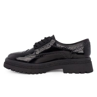 TAMARIS ΓΥΝΑΙΚΕΙΑ BROGUES 1-23619-45 001 BLACK - Image 3