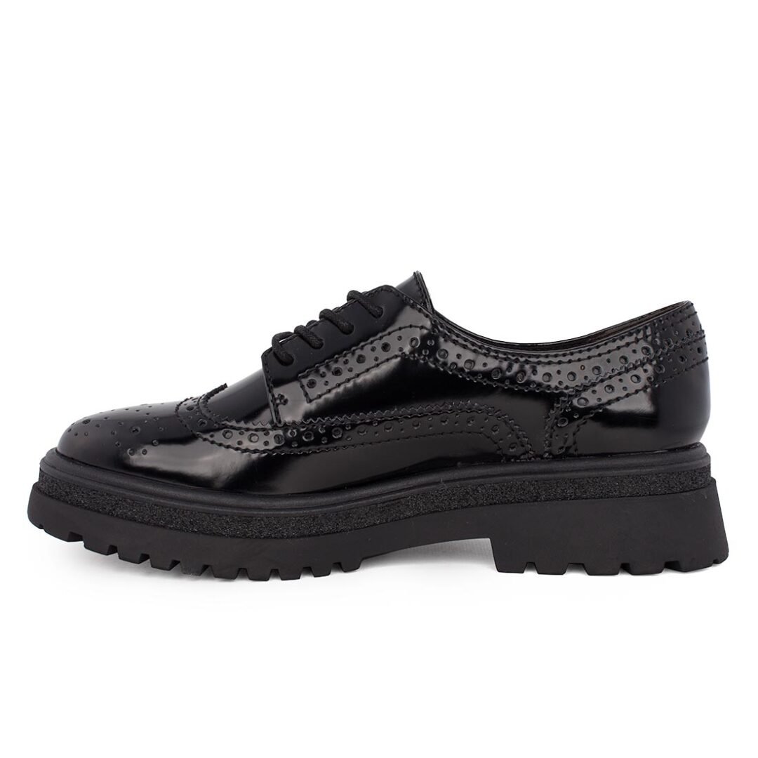 TAMARIS ΓΥΝΑΙΚΕΙΑ BROGUES 1-23619-45 001 BLACK - Image 3