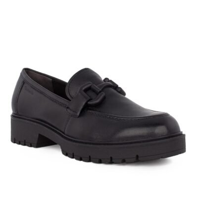 TAMARIS ΓΥΝΑΙΚΕΙΑ ΔΕΡΜΑΤΙΝΑ LOAFERS 1-24733-45 003 BLACK LEATHER - Image 2