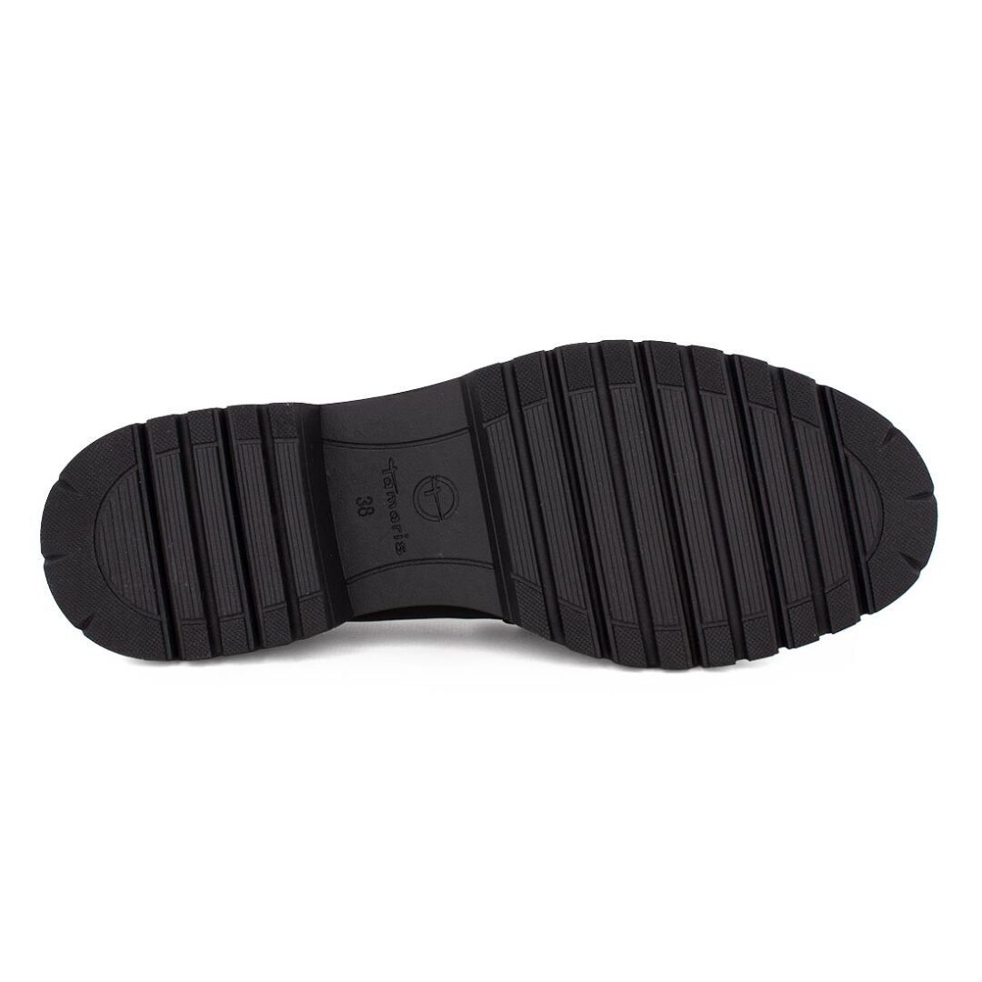 TAMARIS ΓΥΝΑΙΚΕΙΑ ΔΕΡΜΑΤΙΝΑ LOAFERS 1-24733-45 003 BLACK LEATHER - Image 4