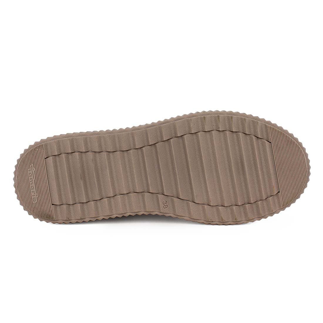 TAMARIS ΓΥΝΑΙΚΕΙΑ ΔΕΡΜΑΤΙΝΑ SNEAKERS 1-23753-45 003 BLACK - Image 4