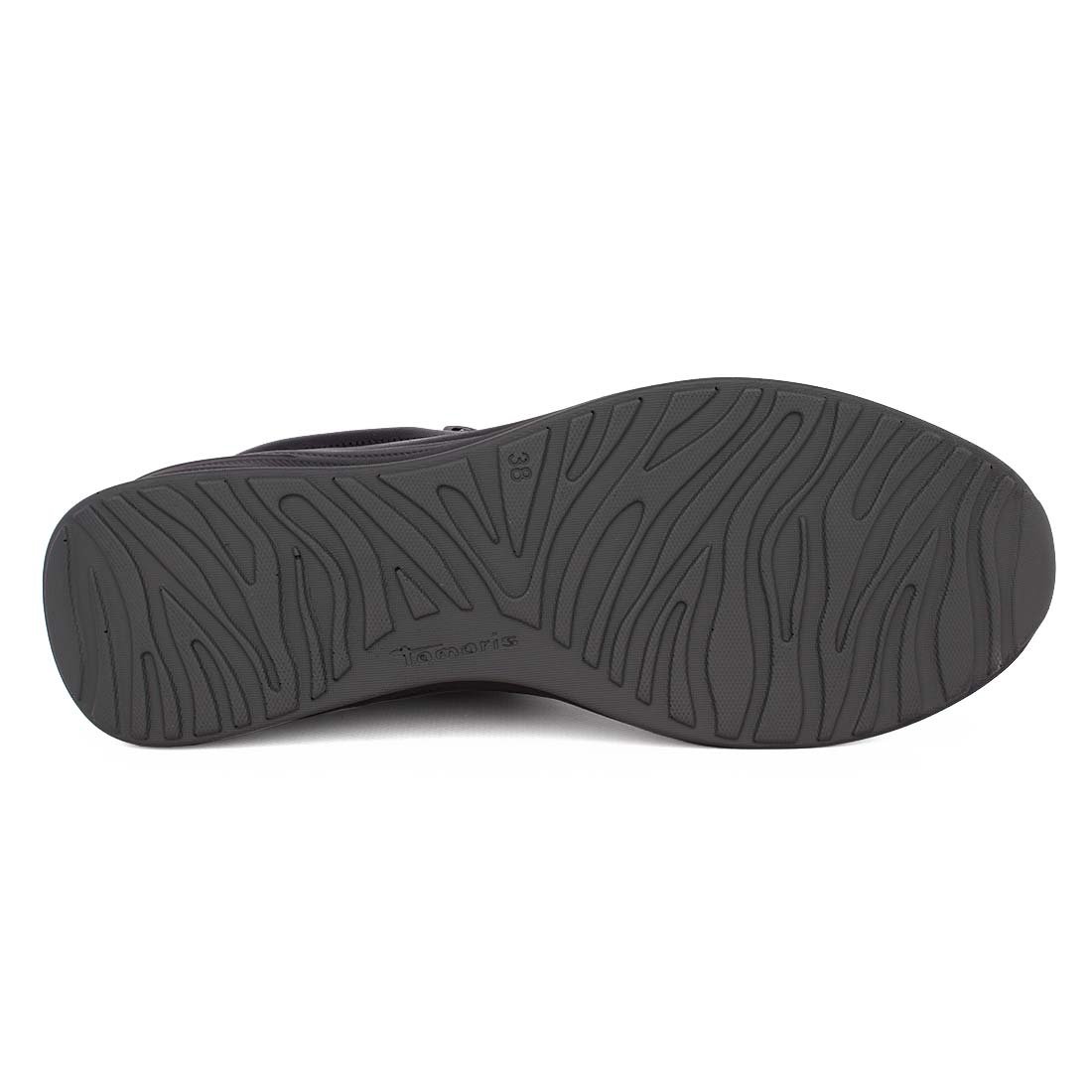 TAMARIS ΓΥΝΑΙΚΕΙΑ ΔΕΡΜΑΤΙΝΑ SNEAKERS 1-23739-45 001 BLACK - Image 5