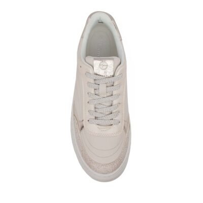 TAMARIS ΓΥΝΑΙΚΕΙΑ ΔΕΡΜΑΤΙΝΑ SNEAKERS 1-23756-45 171 WHITE/SILVER - Image 5