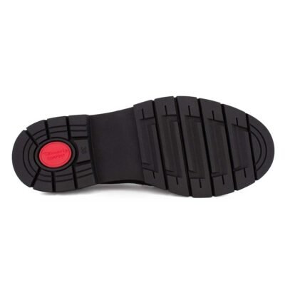 TAMARIS COMFORT ΓΥΝΑΙΚΕΙΑ ΔΕΡΜΑΤΙΝΑ LOAFERS 8-84315-43 098 BLACK COMB - Image 4