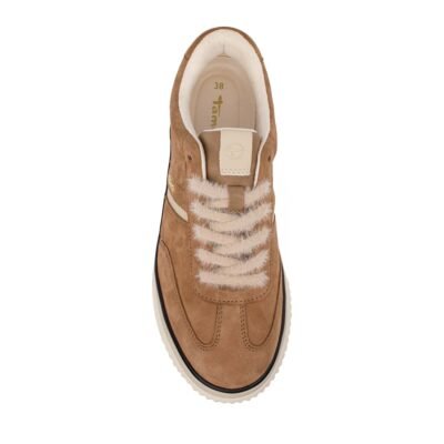 TAMARIS ΓΥΝΑΙΚΕΙΑ ΔΕΡΜΑΤΙΝΑ SNEAKERS 1-23753-45 310 CAMEL - Image 5