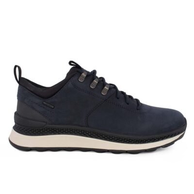 GEOX ΑΝΔΡΙΚΑ ΔΕΡΜΑΤΙΝΑ ΑΔΙΑΒΡΟΧΑ SNEAKERS U SPHERICA ACTIX X2 B ABX A NAVY
