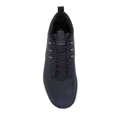 GEOX ΑΝΔΡΙΚΑ ΔΕΡΜΑΤΙΝΑ ΑΔΙΑΒΡΟΧΑ SNEAKERS U SPHERICA ACTIX X2 B ABX A NAVY - Image 5