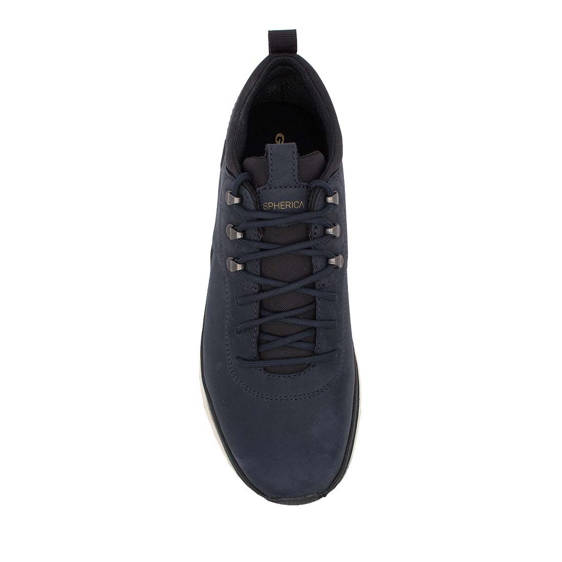 GEOX ΑΝΔΡΙΚΑ ΔΕΡΜΑΤΙΝΑ ΑΔΙΑΒΡΟΧΑ SNEAKERS U SPHERICA ACTIX X2 B ABX A NAVY - Image 5