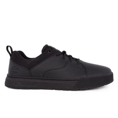 TIMBERLAND ΑΝΔΡΙΚΑ ΔΕΡΜΑΤΙΝΑ SNEAKERS MAPLE GROVE LOW A69G9 W021 BLACK FULL GRAIN