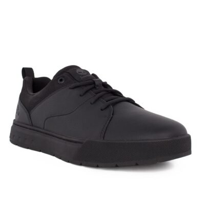 TIMBERLAND ΑΝΔΡΙΚΑ ΔΕΡΜΑΤΙΝΑ SNEAKERS MAPLE GROVE LOW A69G9 W021 BLACK FULL GRAIN - Image 2