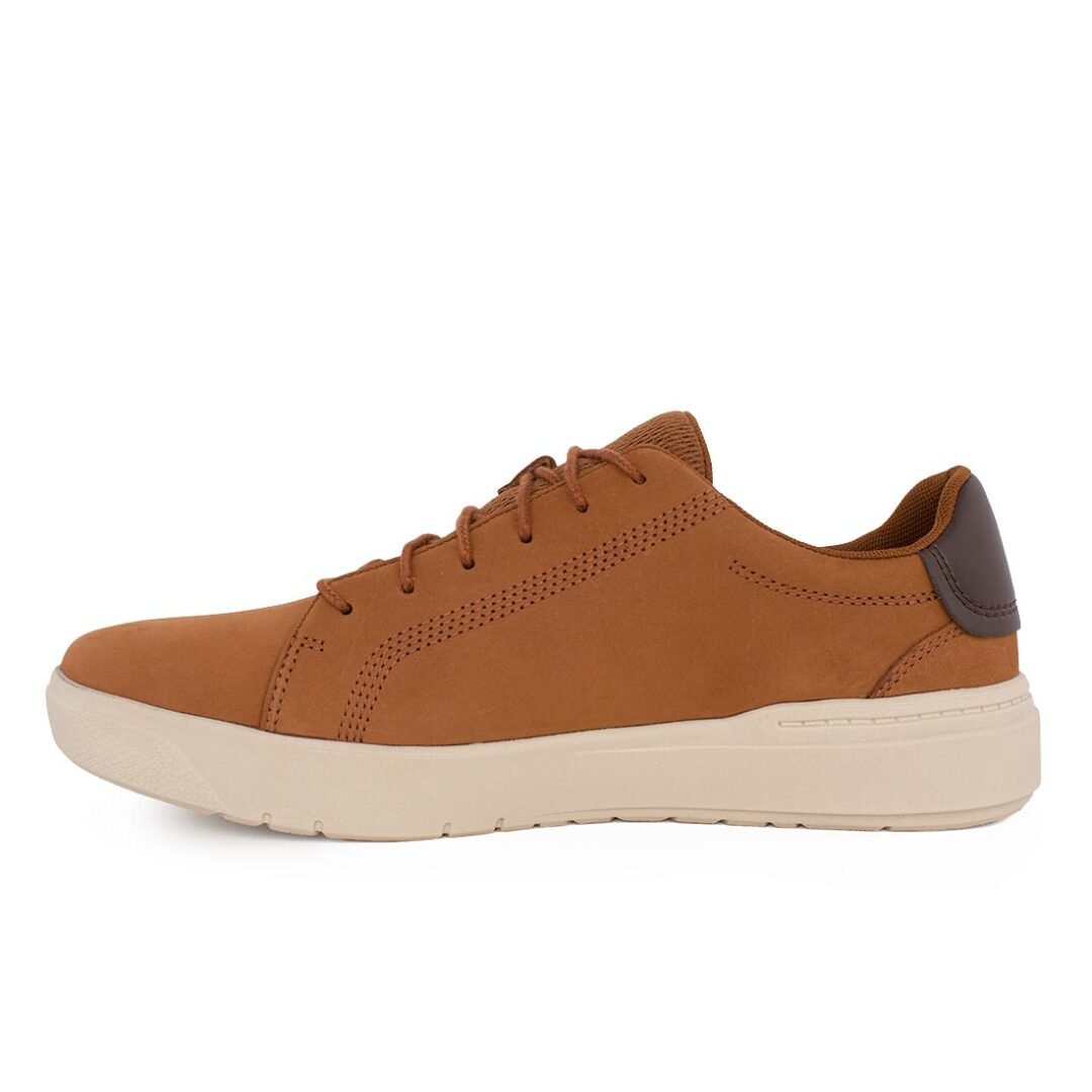 TIMBERLAND ΑΝΔΡΙΚΑ ΔΕΡΜΑΤΙΝΑ SNEAKERS SENECA BAY LOW A5S9C F131 SADDLE - Image 3