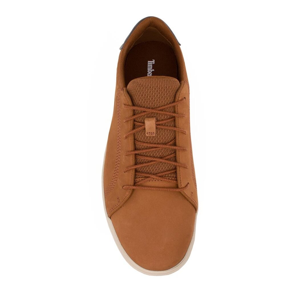 TIMBERLAND ΑΝΔΡΙΚΑ ΔΕΡΜΑΤΙΝΑ SNEAKERS SENECA BAY LOW A5S9C F131 SADDLE - Image 5